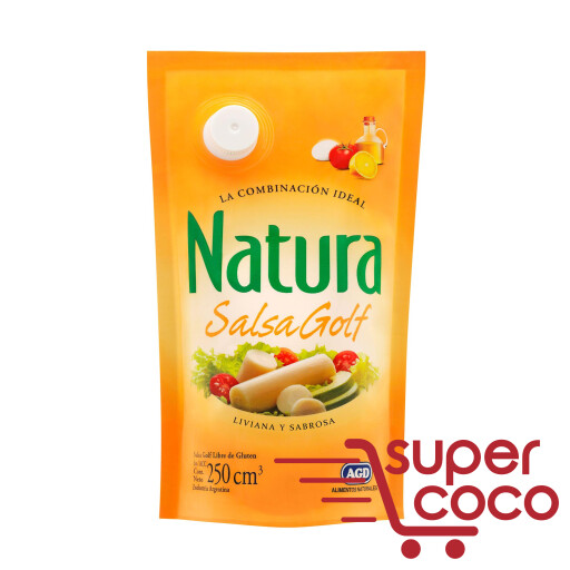 SALSA GOLF NATURA 250G | Super Coco