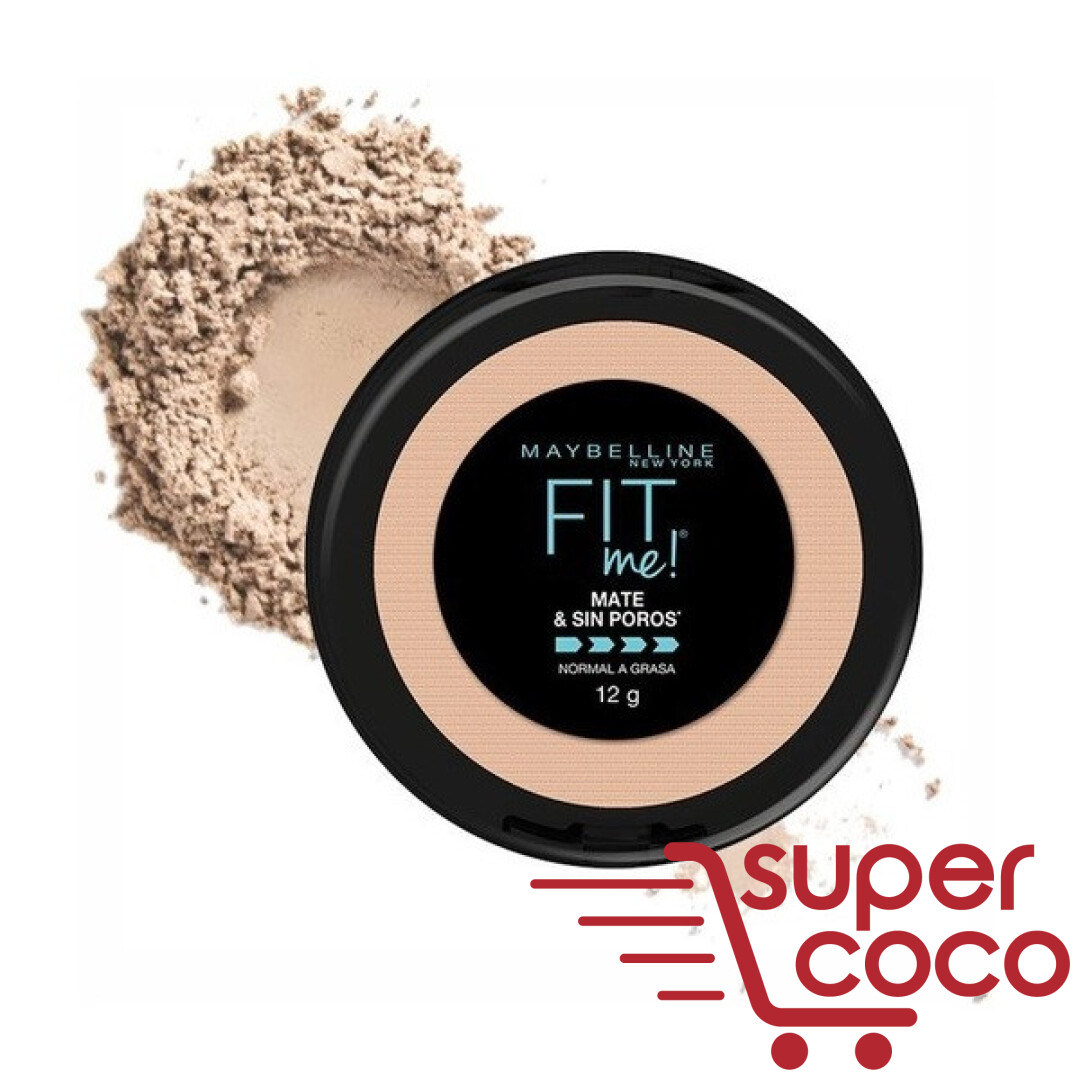 Polvo Compacto Maybelline Fit Me 222 True Beige 12 Super Coco