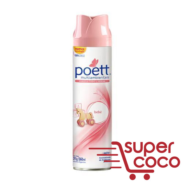 Desodorante Poett Bebe 360ml Super Coco