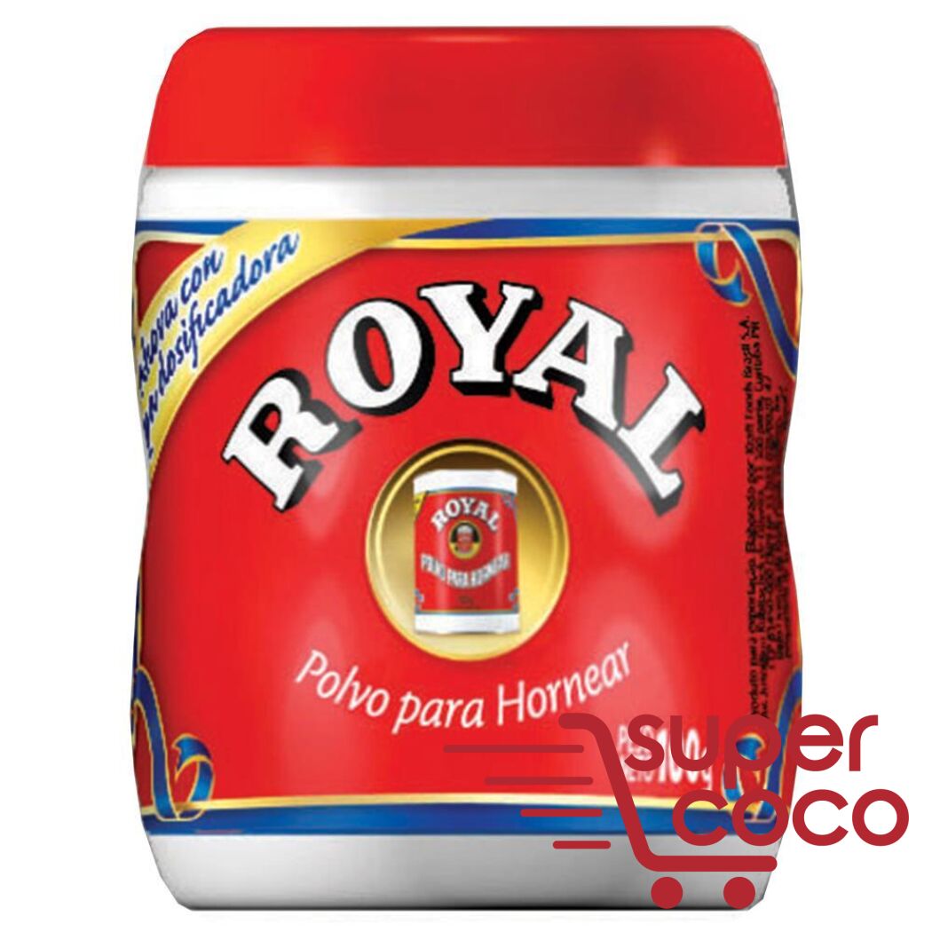 Minero frente sector POLVO DE HORNEAR ROYAL 100G | Super Coco